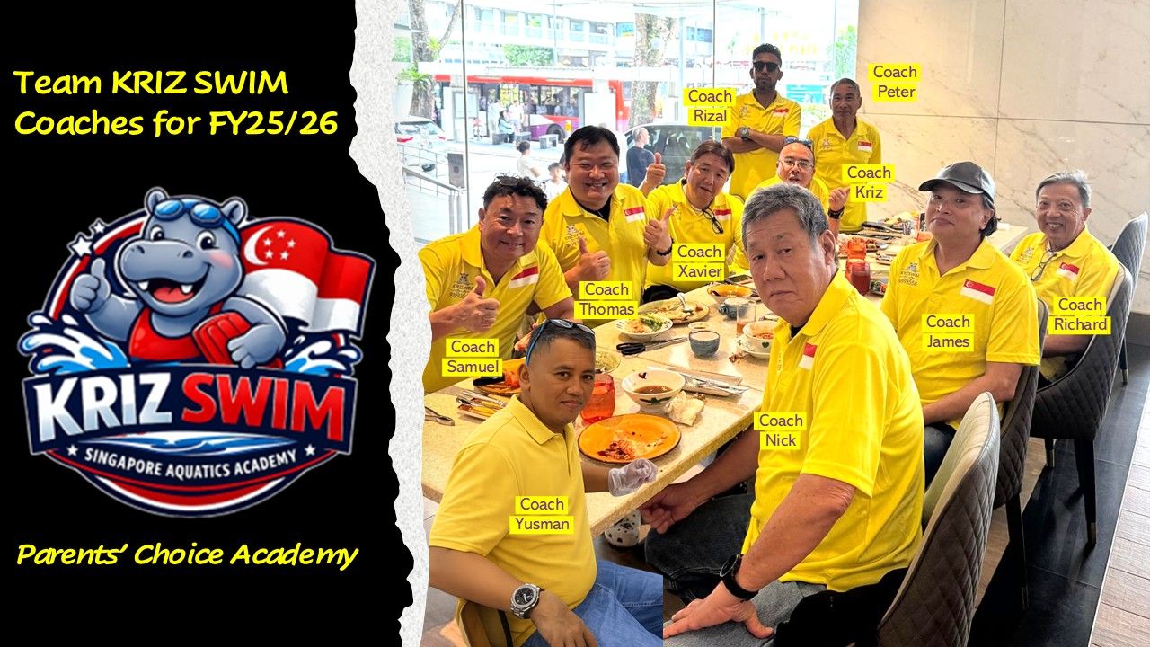 KRIZ SWIM SINGAPORE AQUATICS ACADEMY
