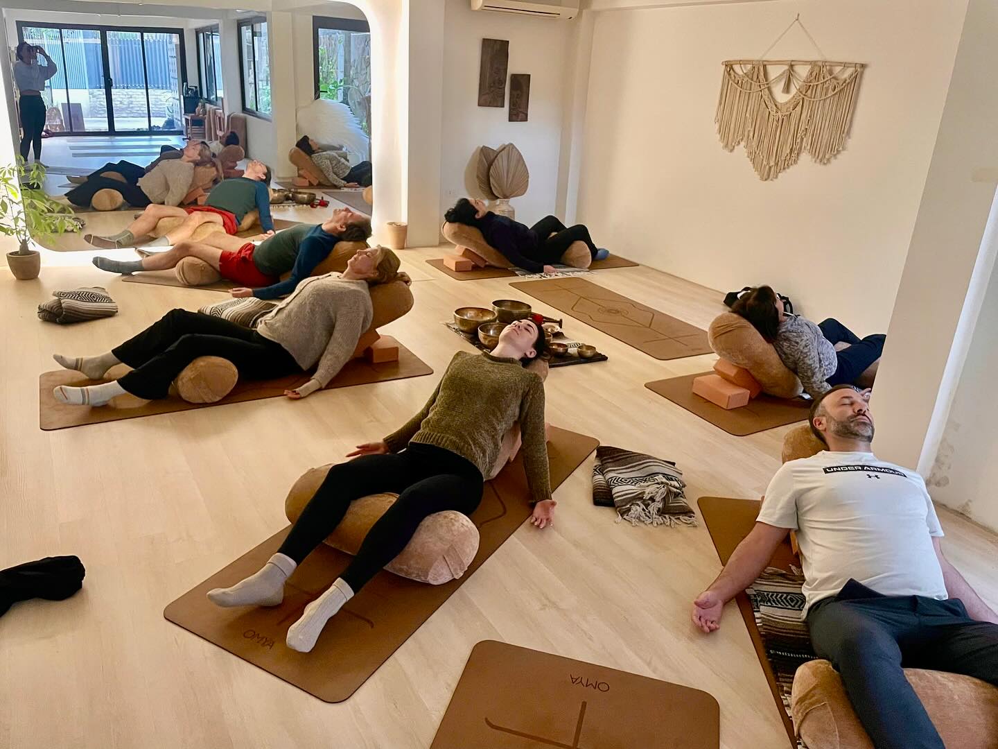 Anahata Yoga Tay Ho studio interior