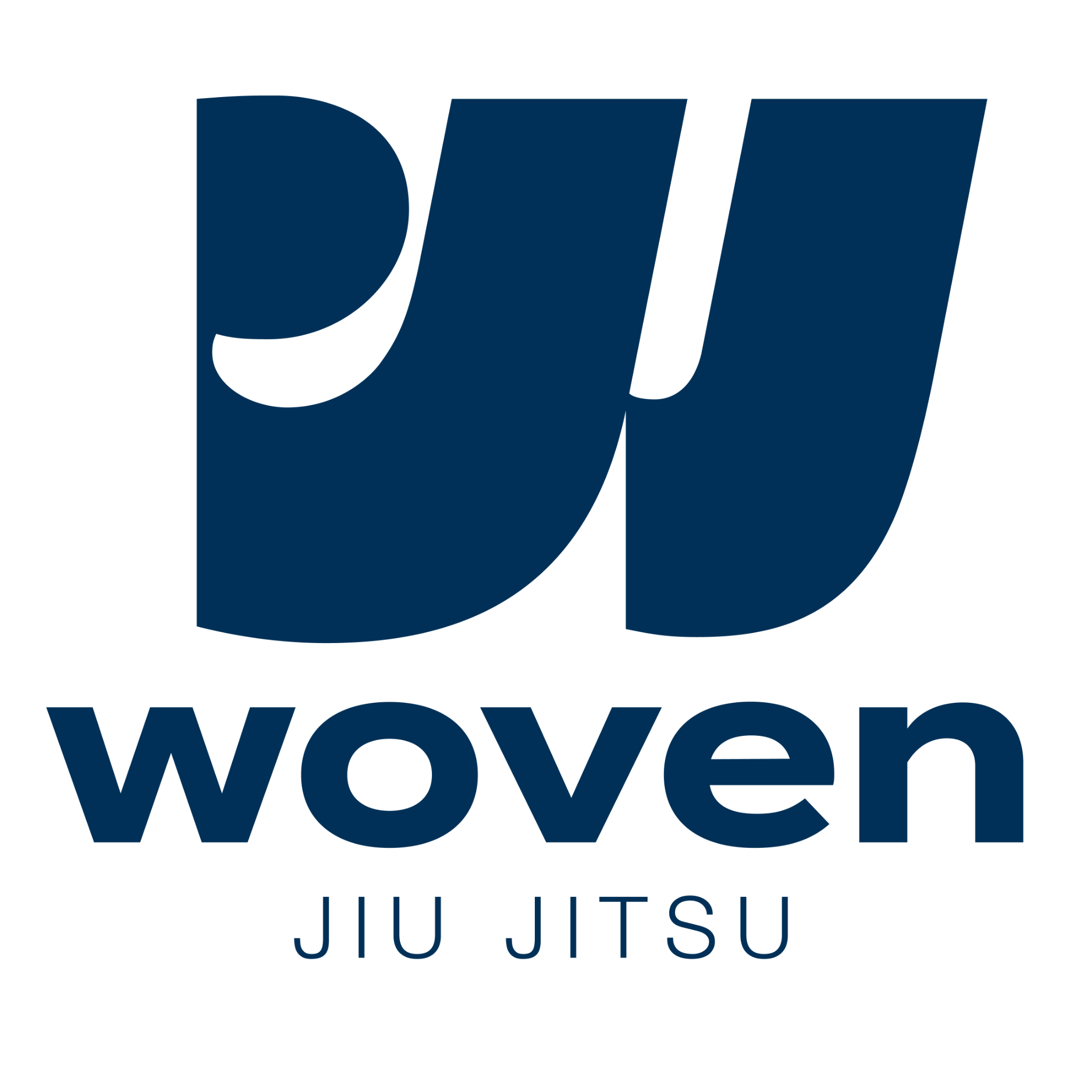 woven jiu jitsu logo