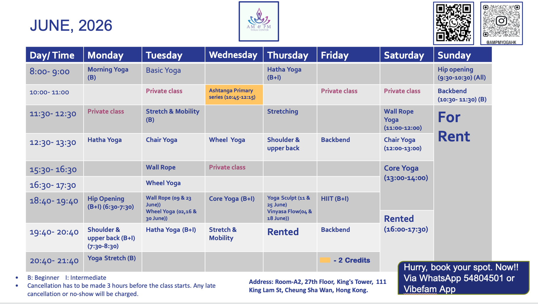 Am & Pm Yoga Center