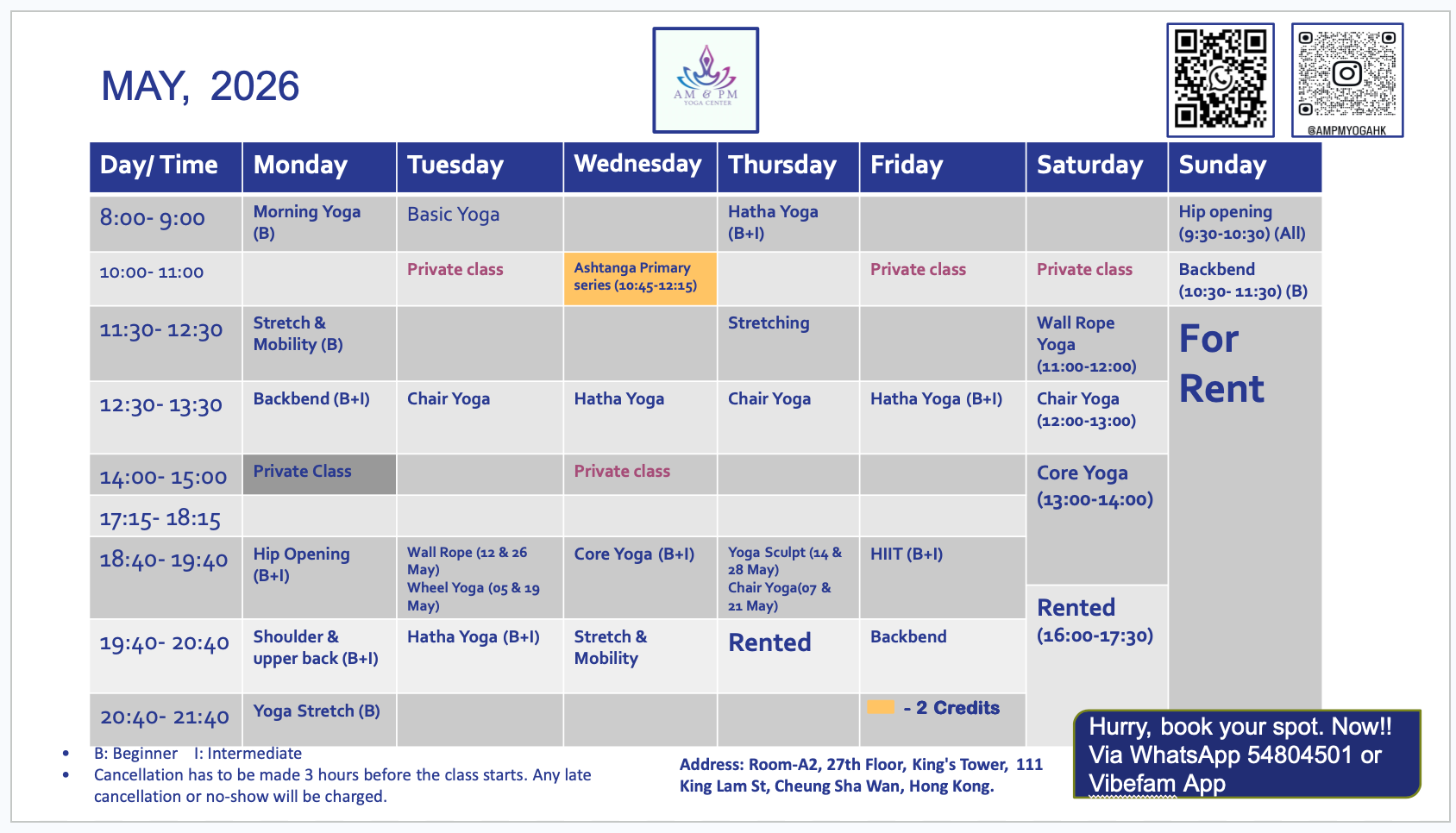 Am & Pm Yoga Center