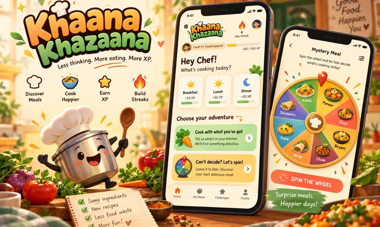 Khaana Khazaana, a vibe-coded project by Anshul Vora