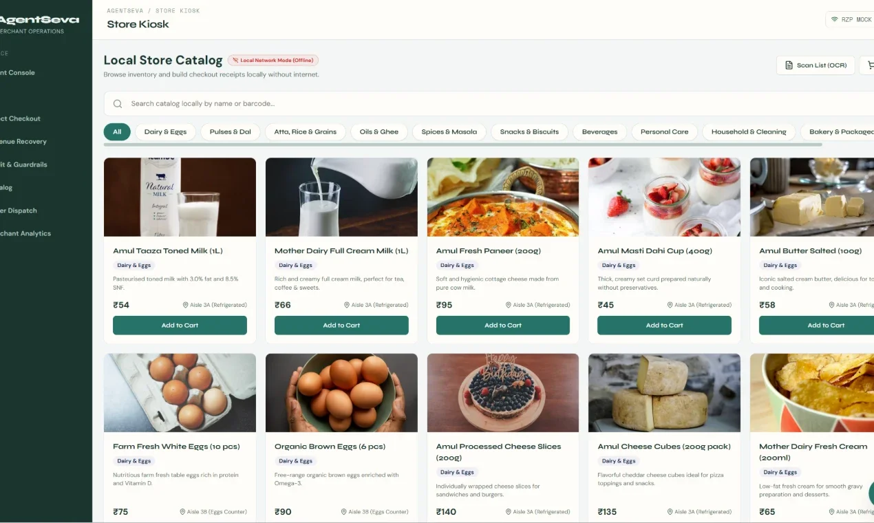 AgentSeva, a vibe-coded project by Venkata chaitanya Karnam