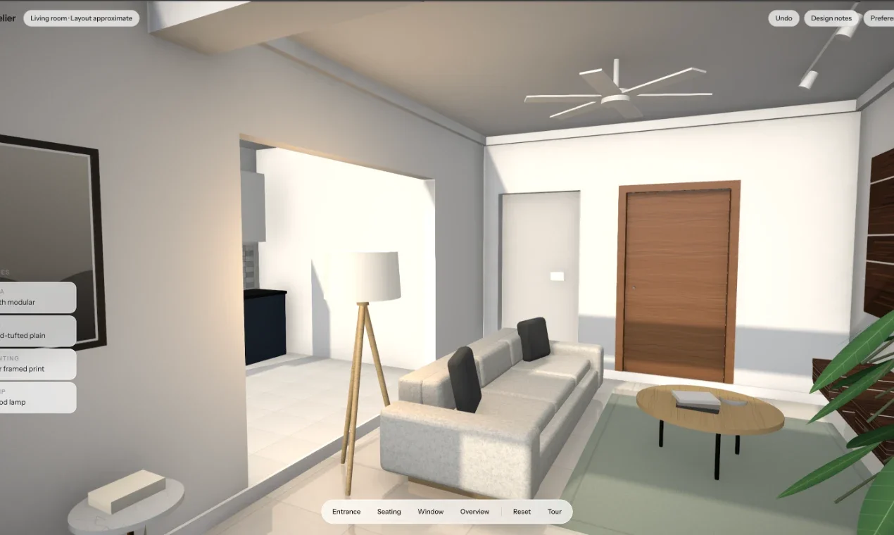 Atelier, a vibe-coded project by Abhinav Jain