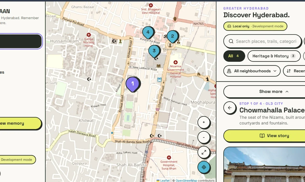 Dastaan, a vibe-coded project by Rajeyo Haldar