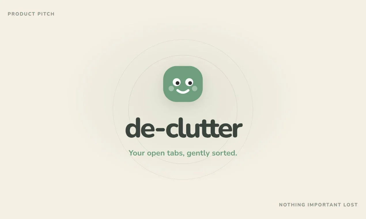 De-Clutter, a vibe-coded project by Sudhanshu Vohra