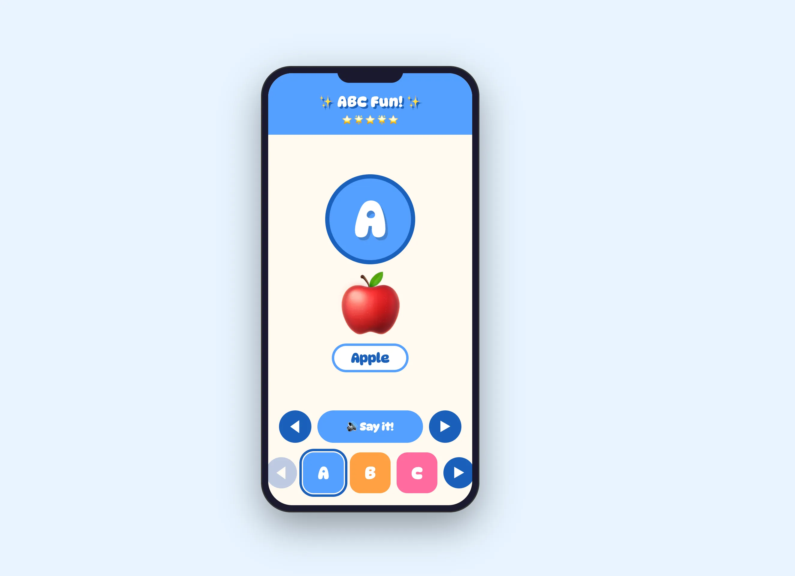 ABC Fun!, a vibe-coded project by ProbG
