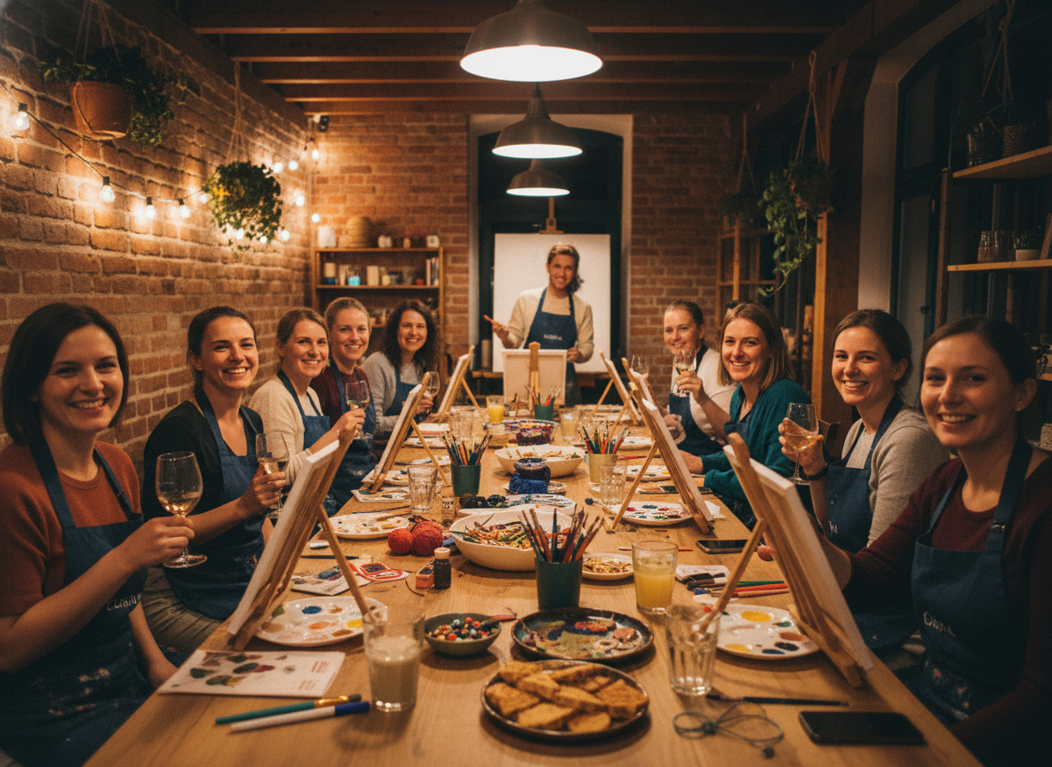 Social Painting & Creative Workshop