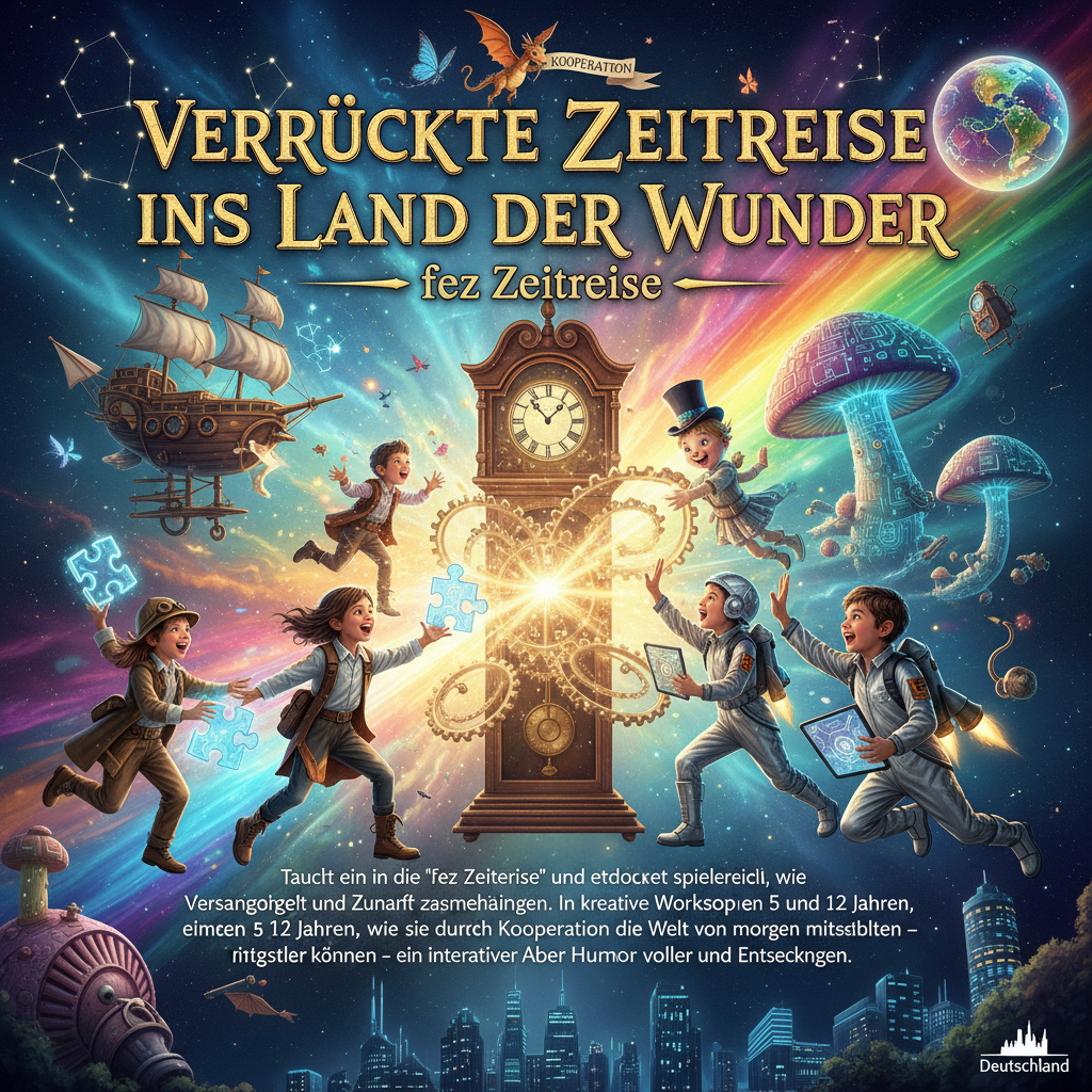Verrückte Zeitreise ins Land der Wunder