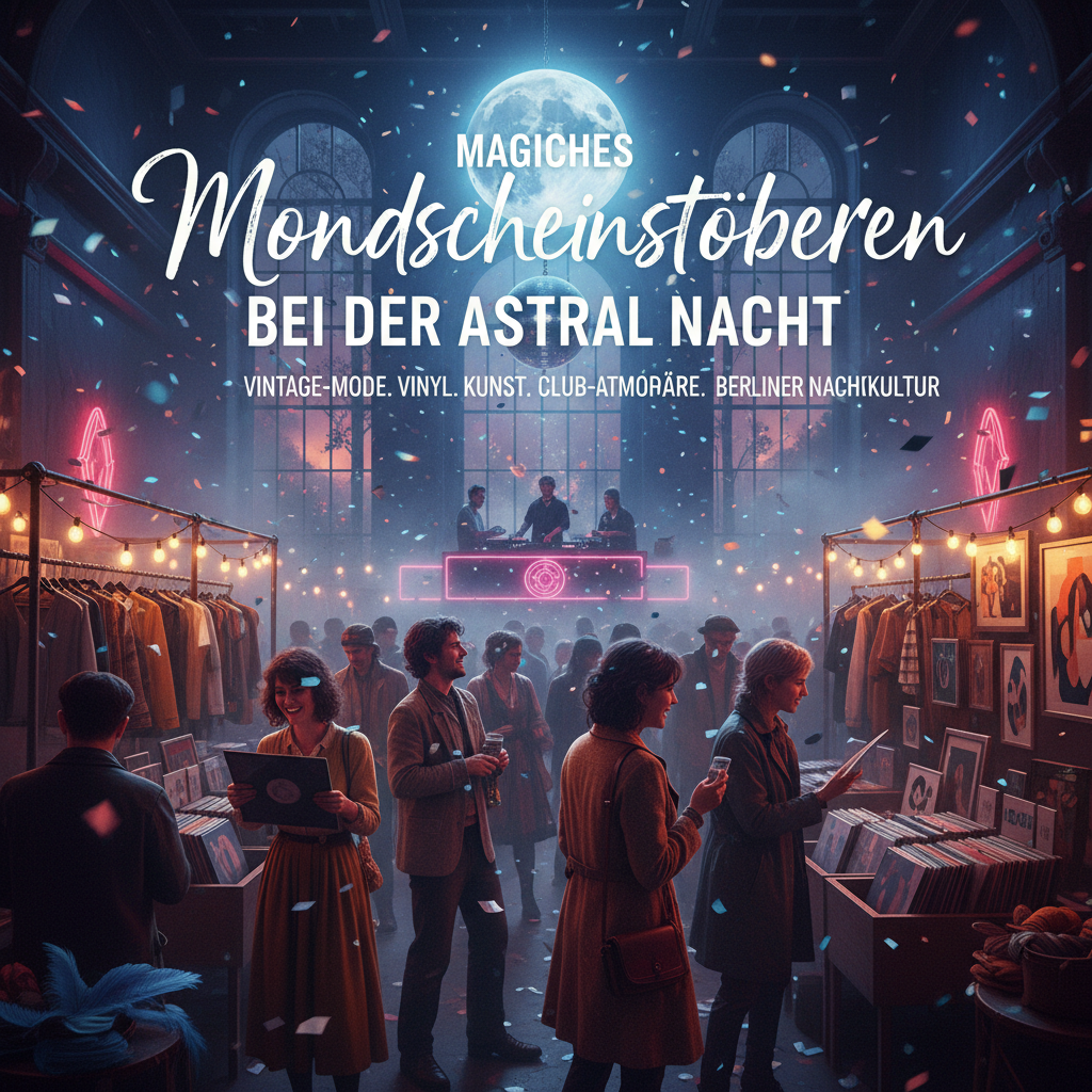 Magisches Mondscheinstöbern bei der Astral Nacht