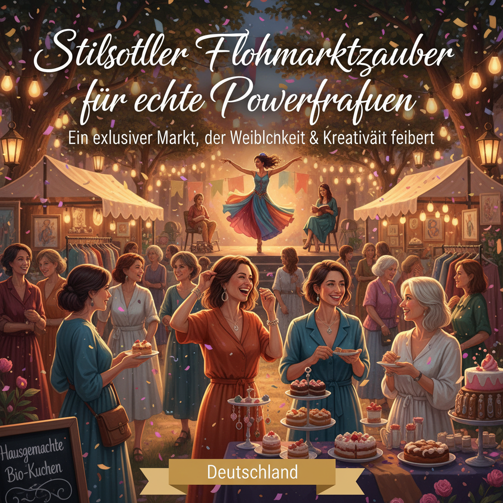 Stilvoller Flohmarktzauber für echte Powerfrauen