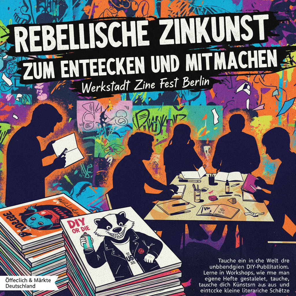 Rebellische Zinkunst zum Entdecken und Mitmachen