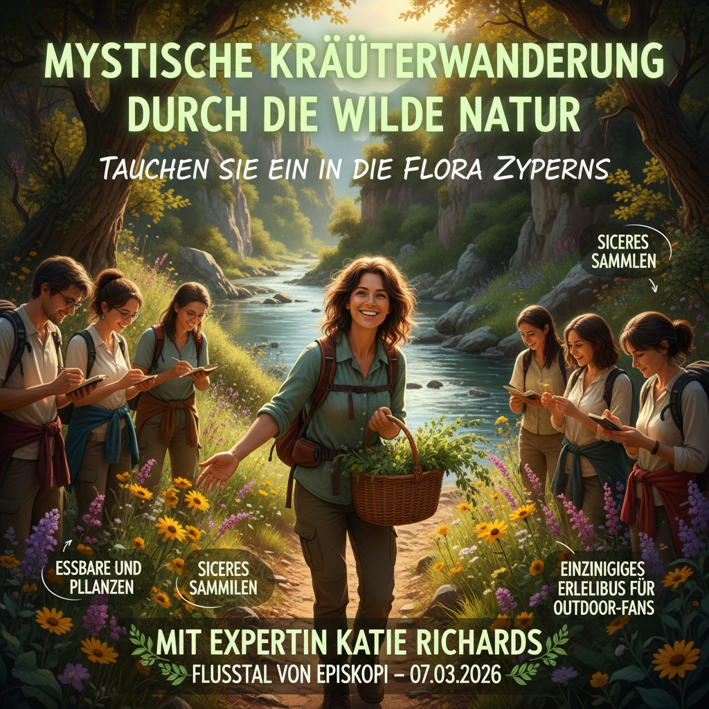 Mystische Kräuterwanderung durch die wilde Natur