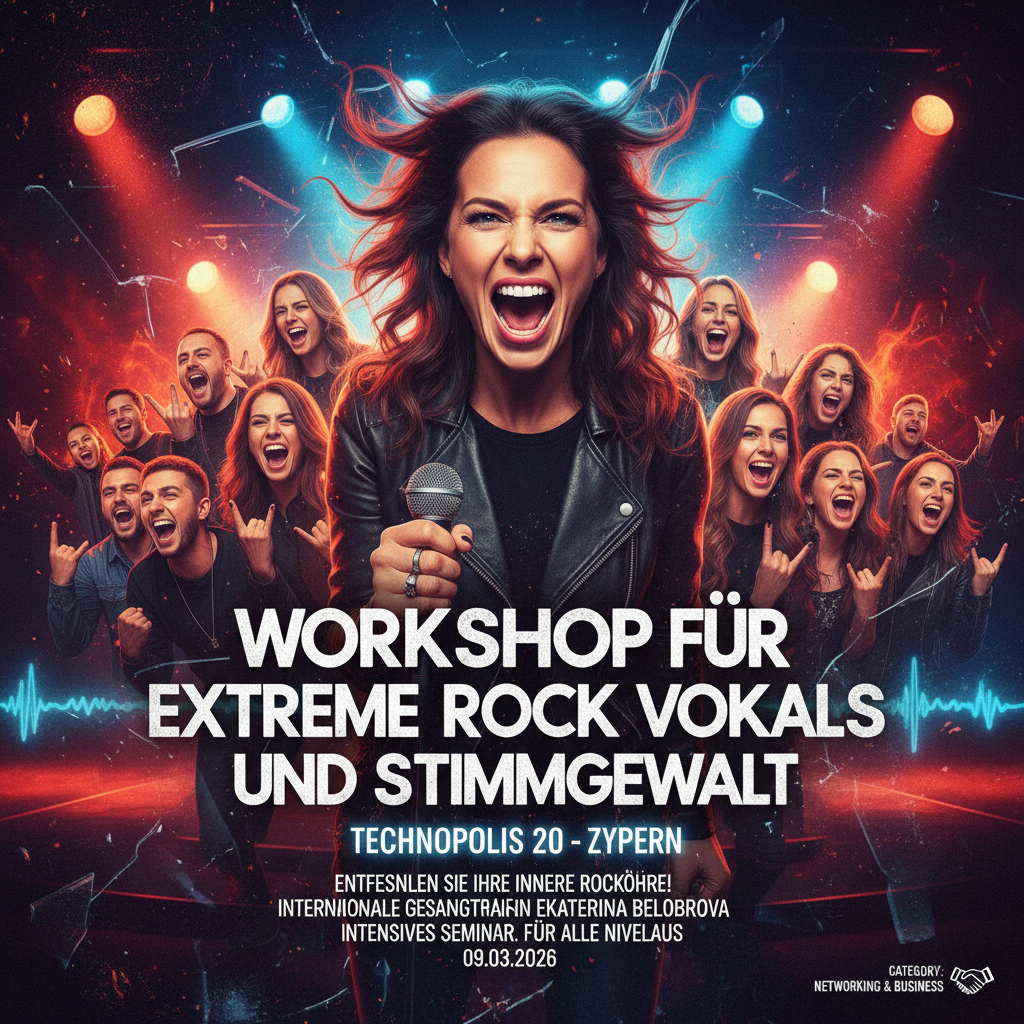 Workshop für extreme Rock Vokals und Stimmgewalt