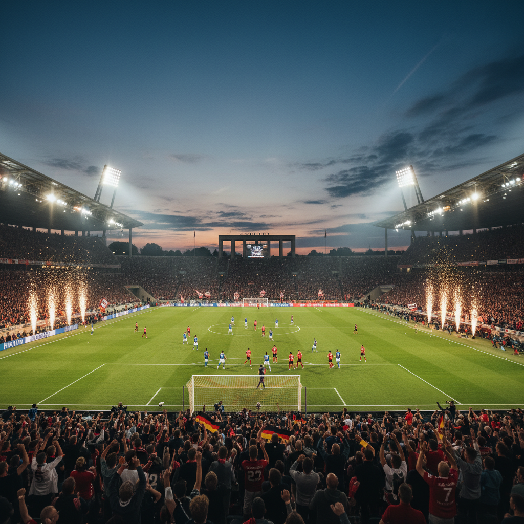 Spannendes Finale im deutschen Fußball-Pokal