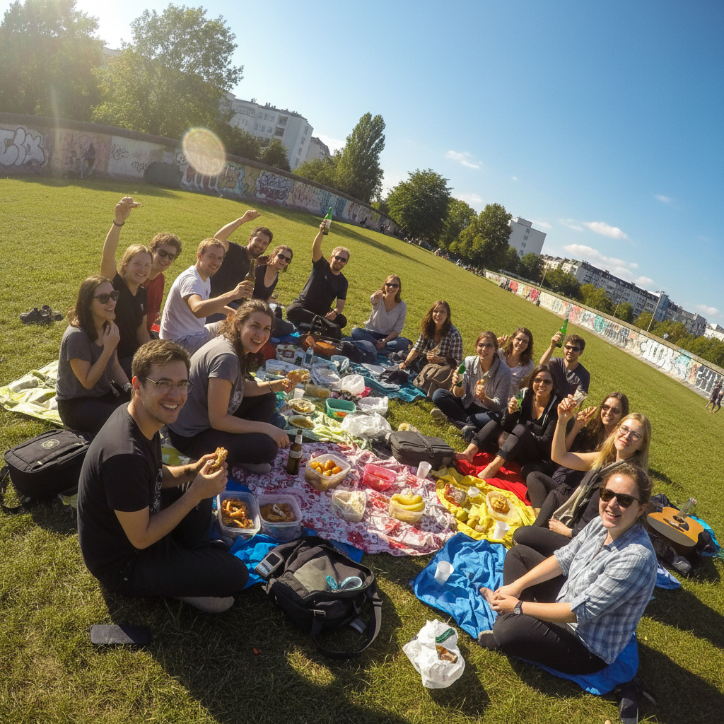Picknick im Mauerpark 🥨
