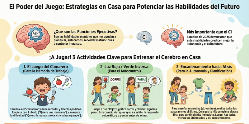 El Poder del Juego: Estrategias en Casa para Potenciar las Habilidades del Futuro