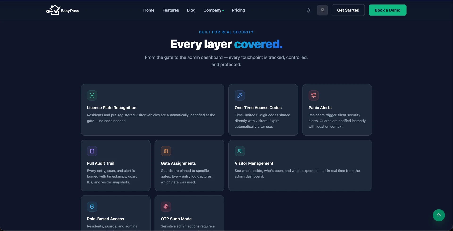 EazyPass: Smart Access Control & Estate Management Platform