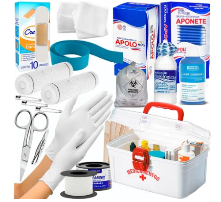 Kit de Primeiros Socorros Profissional