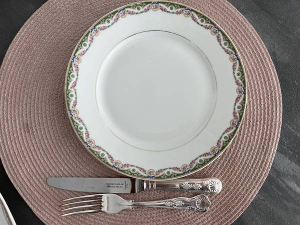 19th century Limoges 2 side plates  – Vintage things for your home  · London