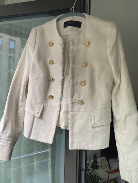 Zara cotton blazer S  – Vintage things for your home  · London