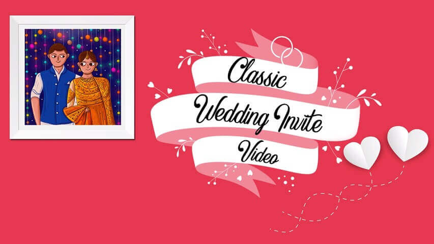Classic Wedding Invitation Video