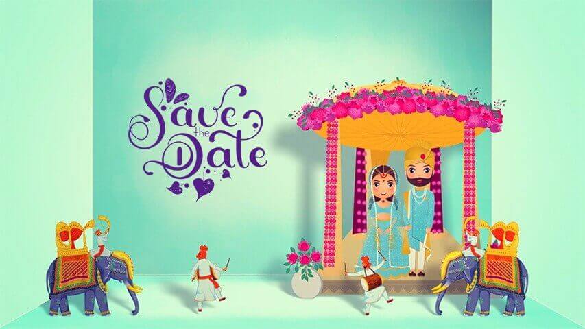 Flipbook Wedding Invitation Video