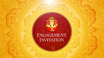 Golden Chakra Video Invitation