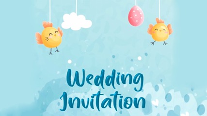 Heavenly Abode Wedding Invitation Video