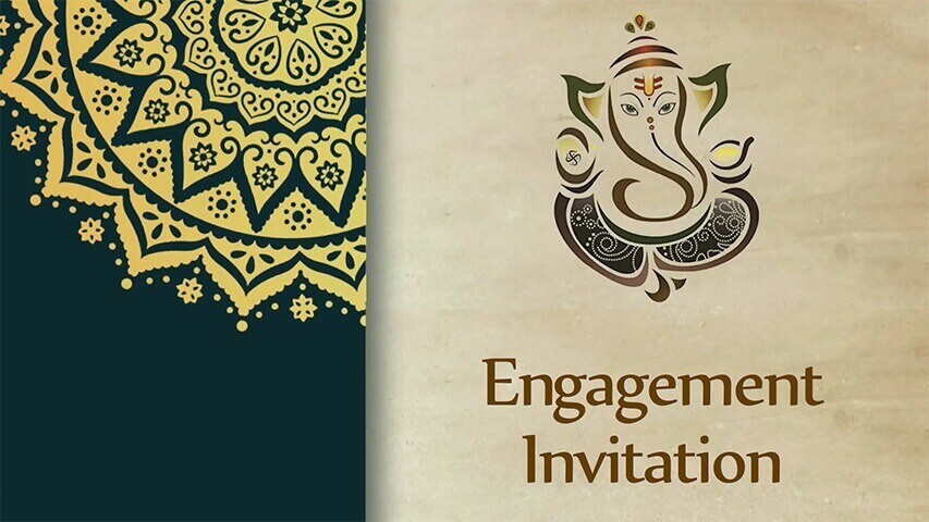 Jai Ganesha Video Invitation