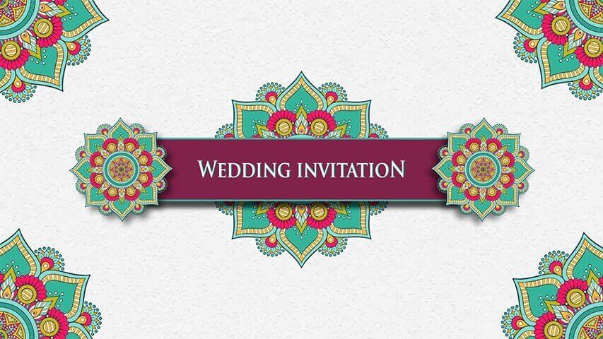Kaleidoscope Pro Video Invitation