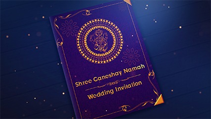 Midnight Sparkle Elite Video Invitation