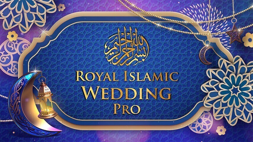 Royal Islamic Pro Wedding Invitation Video