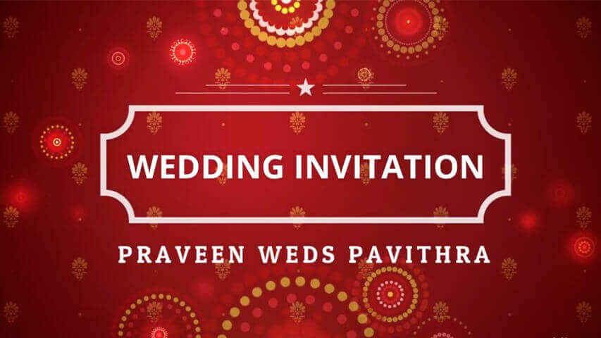 Vintage Wedding Invitation Video