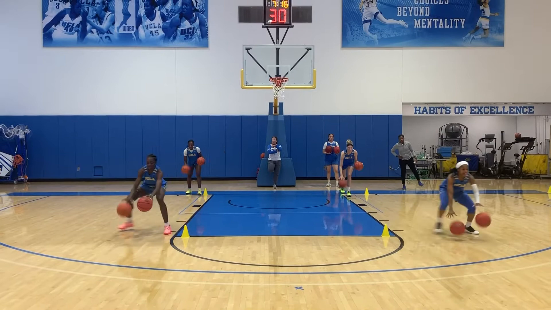 Two Ball Handling Drill