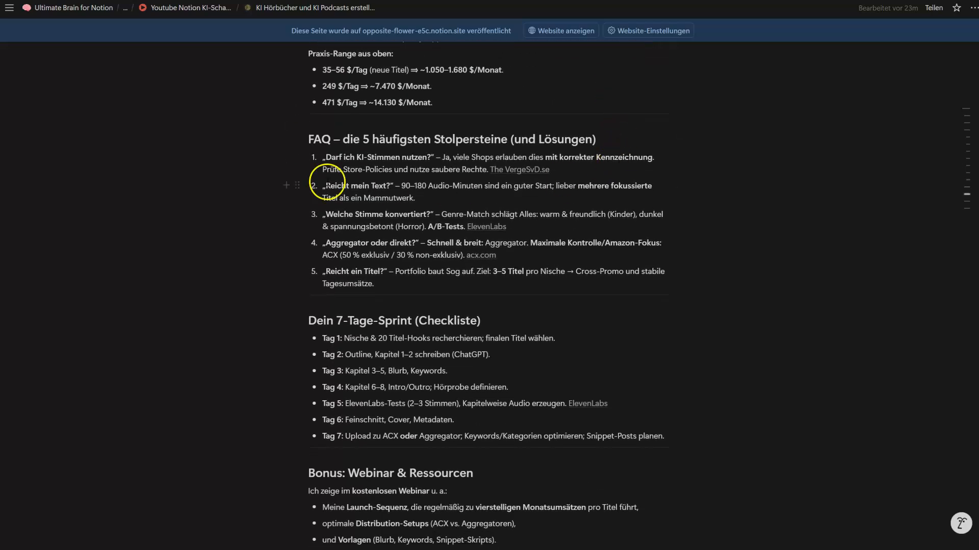FAQs, Rechtliches & Kennzeichnung von KI-Stimmen