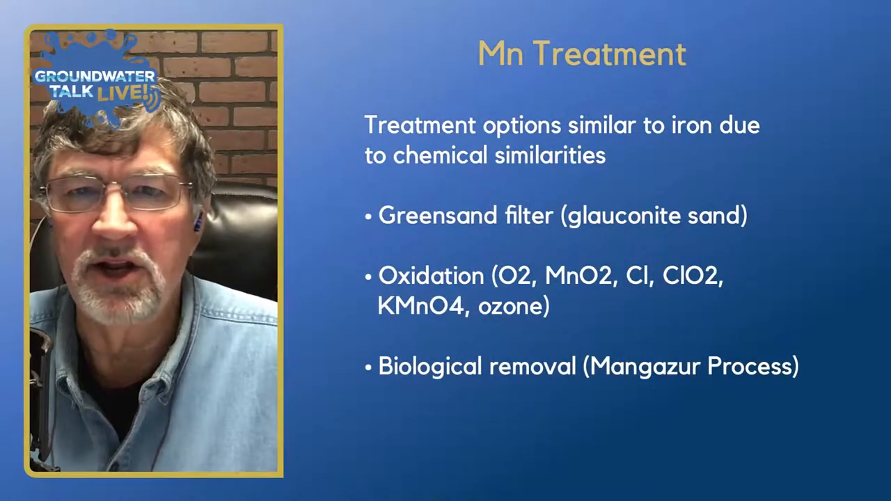 Treatment and Management of Manganese in Water Wells