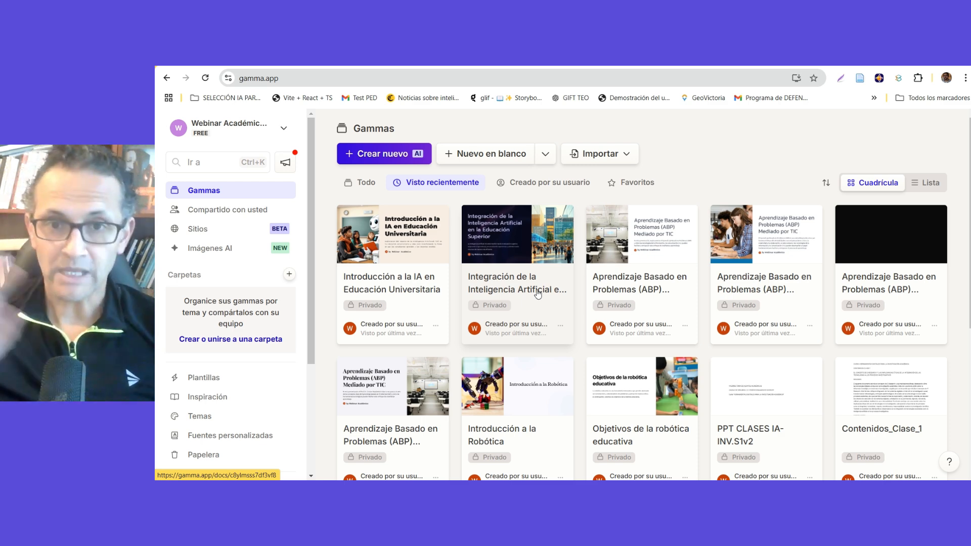 Opciones de Creación y Personalización