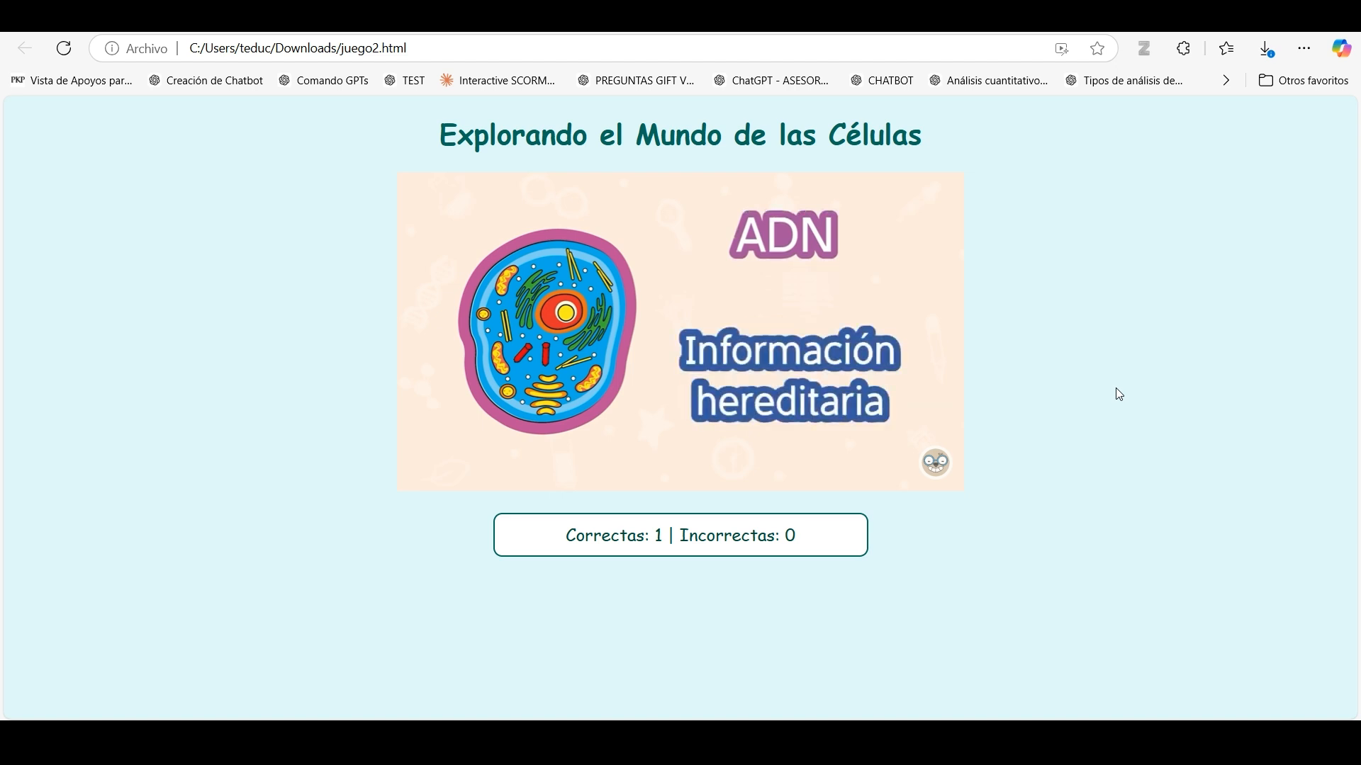 Simulaciones y Cuestionarios en Video