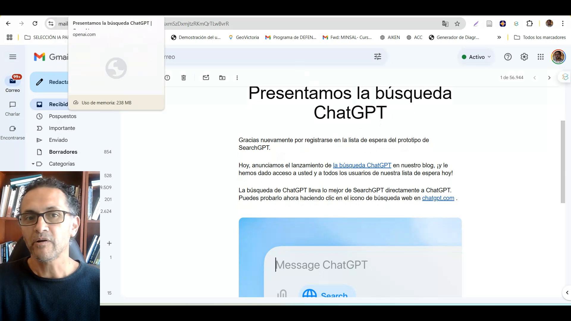 Características y Comparaciones de SearchGPT