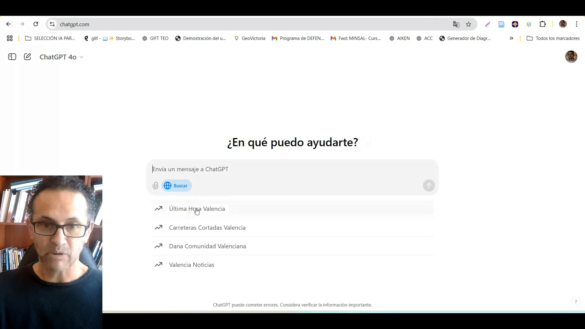 Extensión de Chrome para SearchGPT
