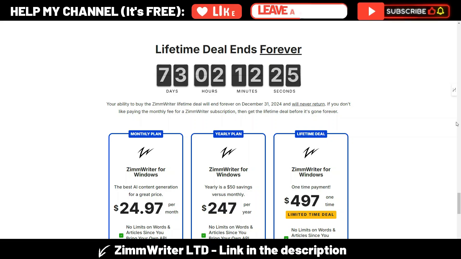 ZimmWriter Lifetime Deal Bewertung 1 Introduction to Zim Writer
