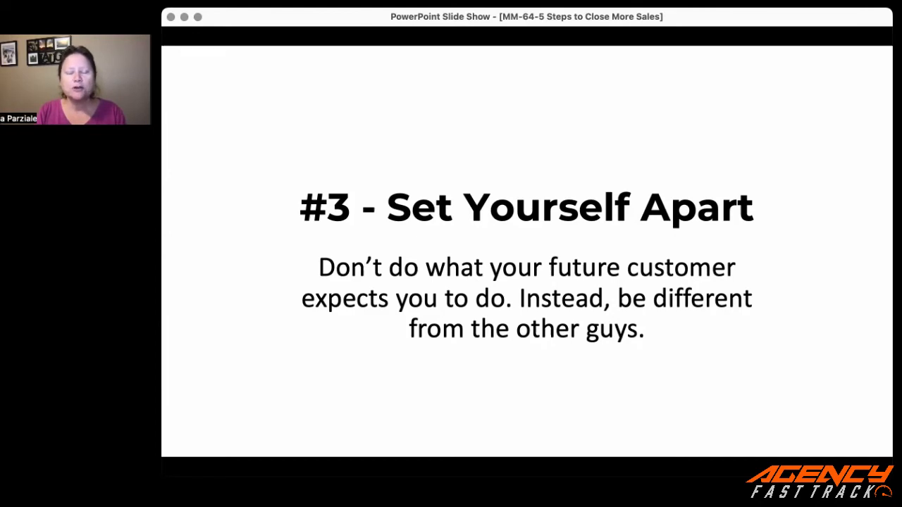 Step 3: Set Yourself Apart