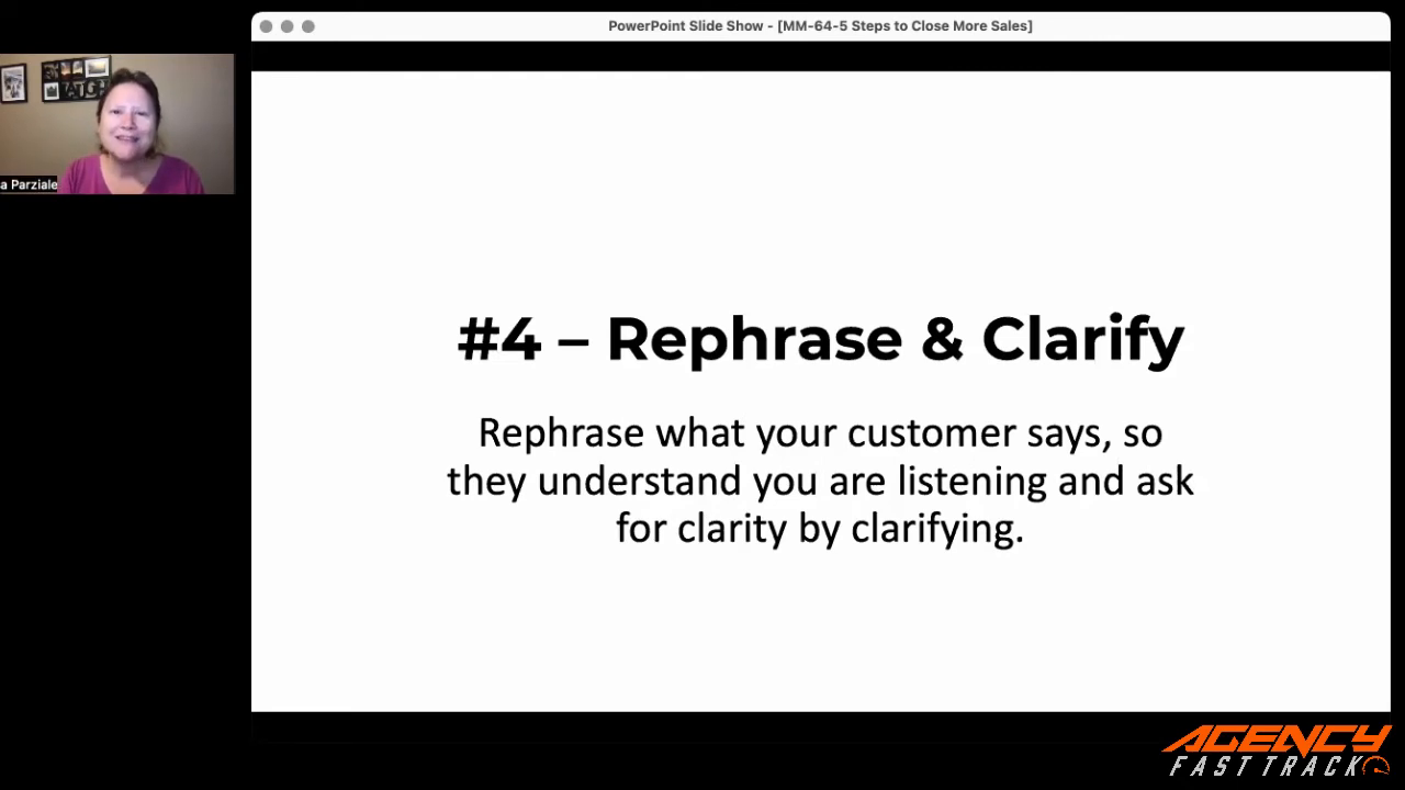 Step 4: Rephrase and Clarify