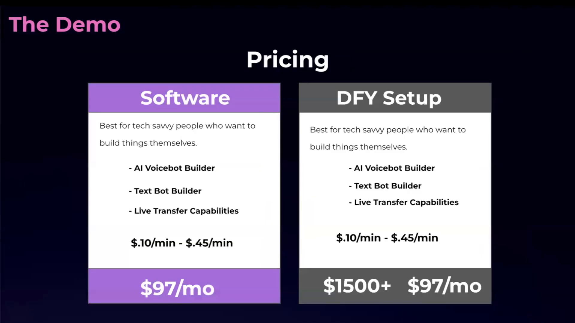 Pricing and Offer Structuring