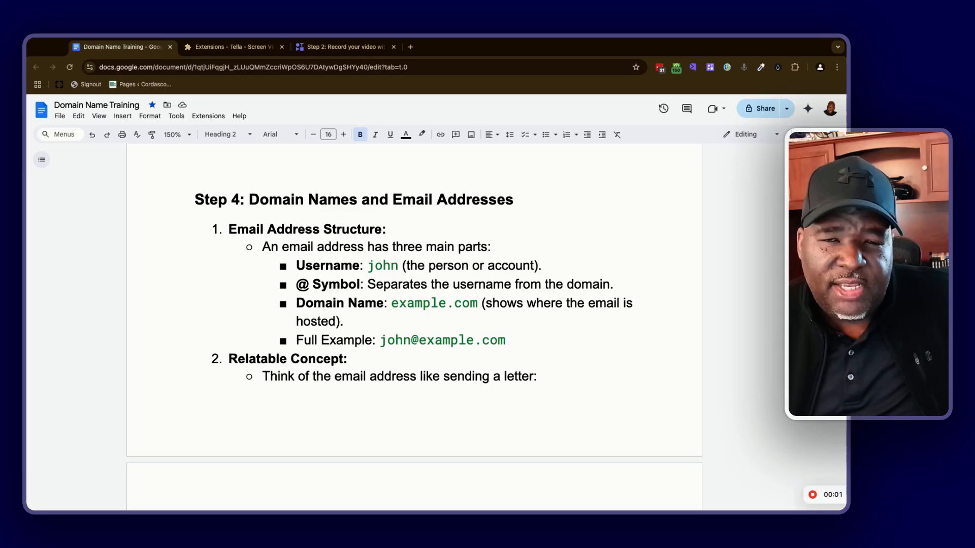 Email Address Structure and Function
