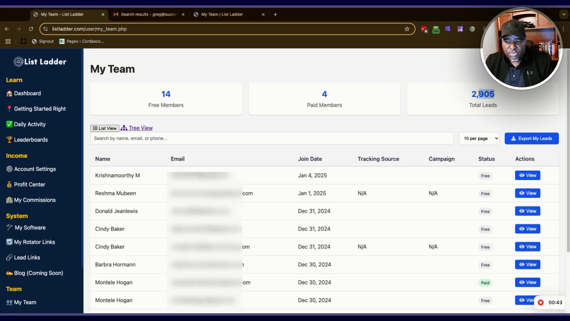 Generating Leads and Verification Process