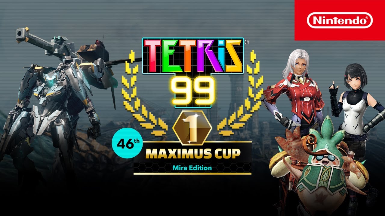 Tetris 99 Kicks Off 46th Maximus Cup with Xenoblade Theme!