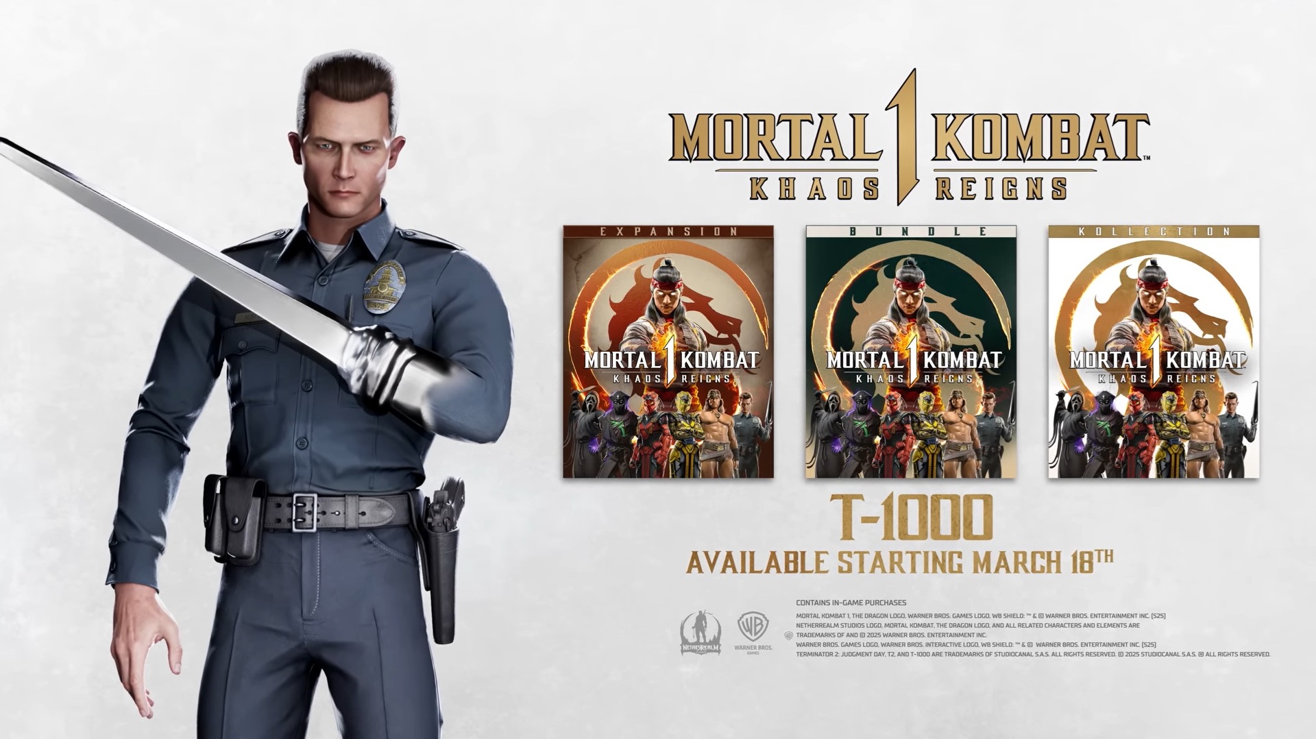 Mortal Kombat 1 Adds T-1000 and Madam Bo Soon