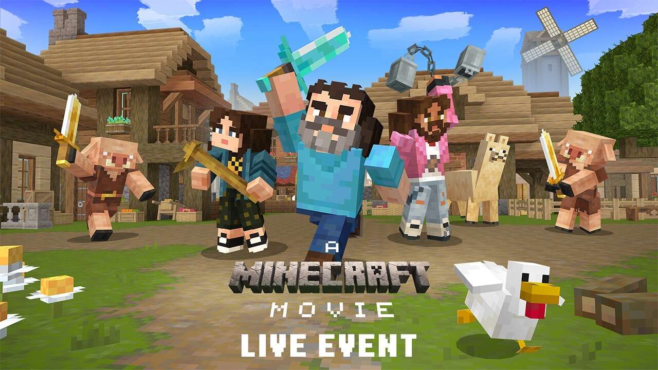 Minecraft Levels Up with Movie-Linked Content